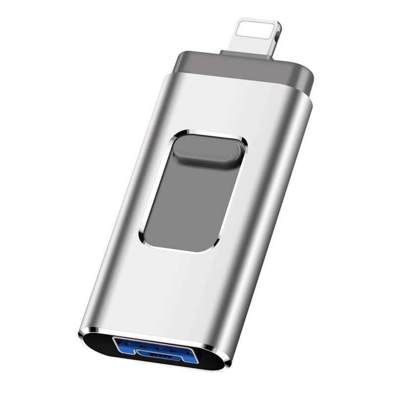 Pen Drive Para Celular 4 em 1 Phone Connect - iOS, Android e PC