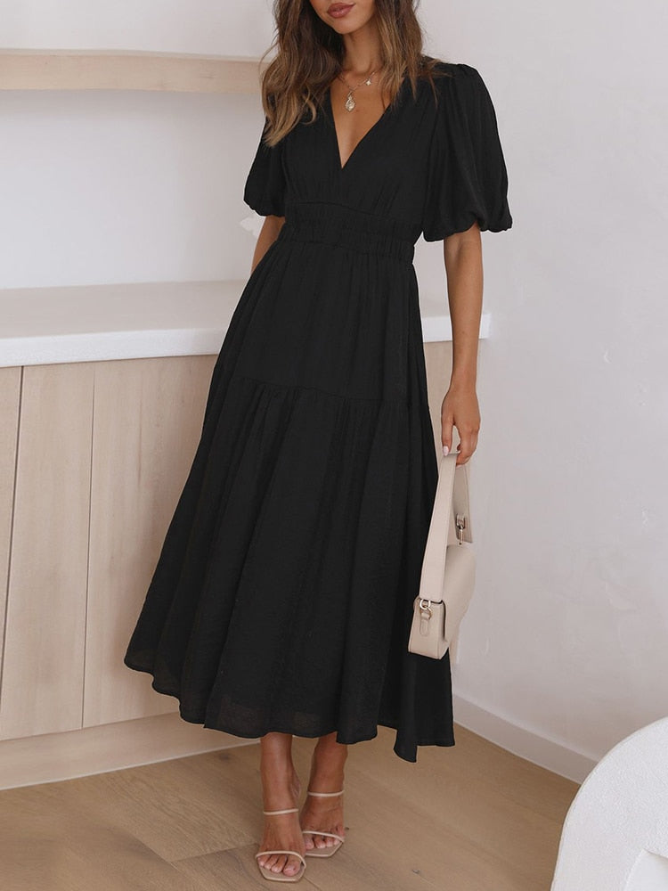 vestido midi melissa